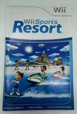 Wii Sports Resort Manual Only Nintendo Wii Instruction Booklet OEM