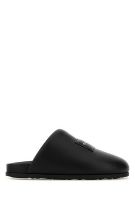 GIVENCHY Black Leather Slippers New & Authentic