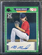 Morales, Michael - 2021 Leaf Pro Set - Green - Autograph
