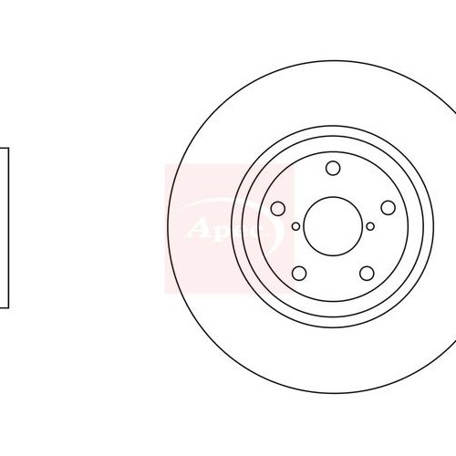 APEC Brake Disc DSK2750