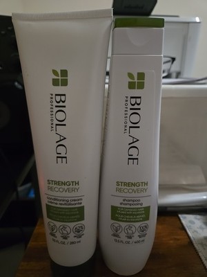 Matrix Biolage Strength Recovery Shampoo 13.5 oz & Biolage Strength Recovery