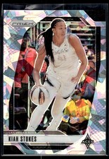 2024-25 Panini Prizm WNBA Ice Kiah Stokes Las Vegas Aces #122