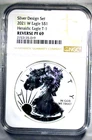 2021-W  American Silver Eagle T-1 - NGC Rev PF-69 - Silver Design Set