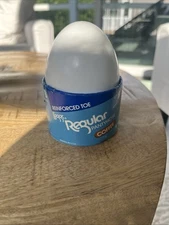 Vintage L’eggs Egg Regular Pantyhose Memory Yarn Coffee Size B Reinforced Toe