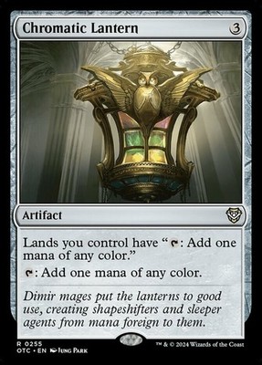 Light Play x 1 Chromatic Lantern Commander: Outlaws of Thunder Junction