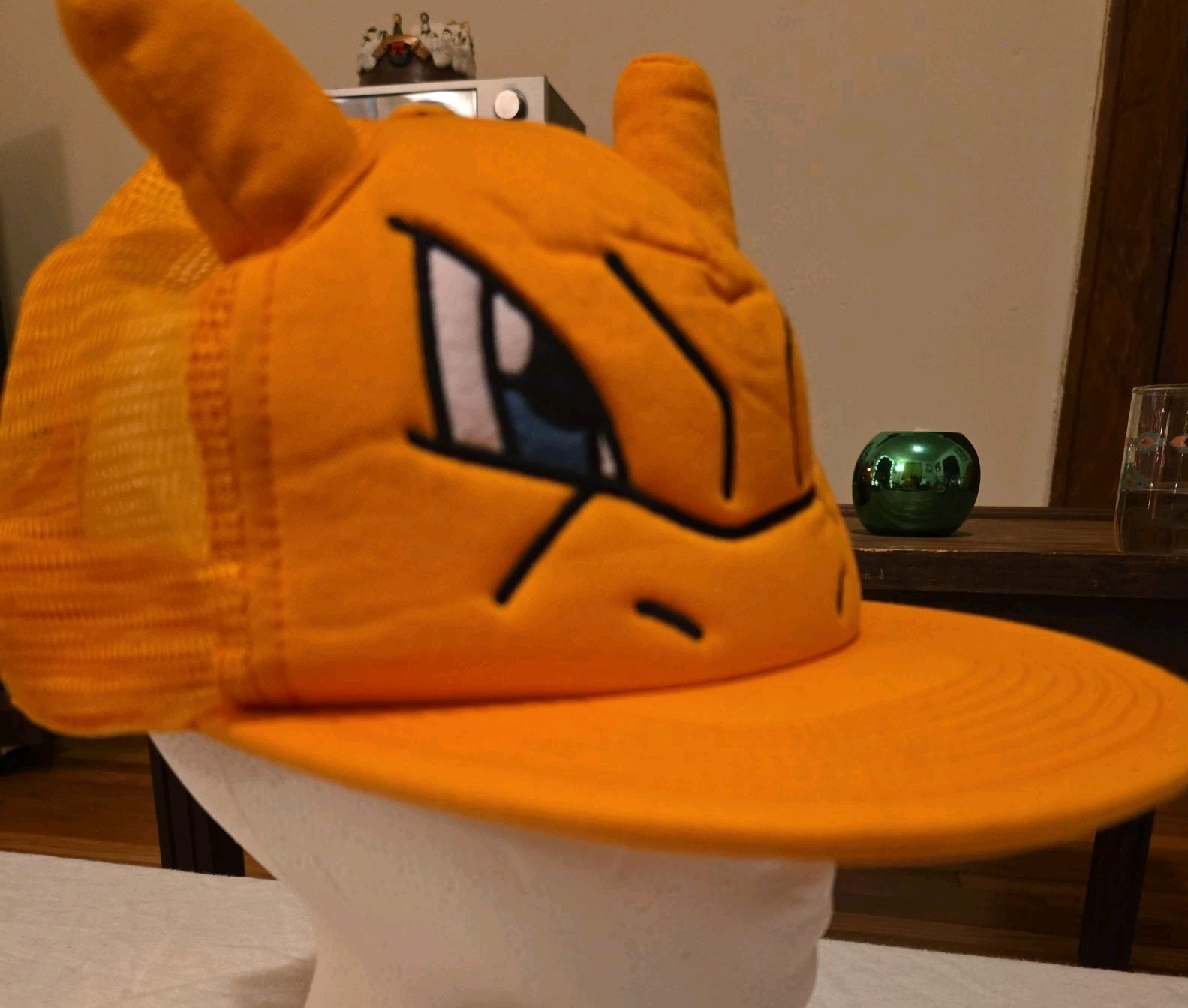 Pokemon Charizard Snapback 3D Ears Adjustable Bas… - image 2