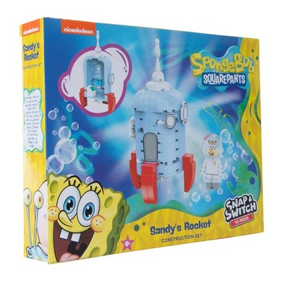 SpongeBob SquarePants Sandys Rocket Snap & Switch Construction Set