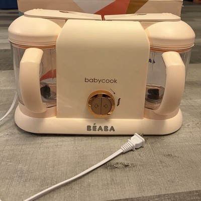 BEABA Babycook + 4-in-1 Baby Food Maker - Rose Gold Limited Edition - Pristine