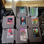 (Untested) Lot of 7 Vintage Nintendo Entertainment System NES Game SEE PHOTOS