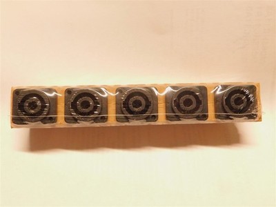 5 Neutrik NL4MD-V-2 SpeakON 4-Pole Loudspeaker Chassis Connectors , V. PC Mount