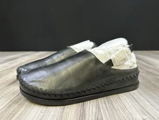 Kelsi Dagger Brooklyn Freddy Leather Mule Clogs Black Womens Size 6.5 Slip On