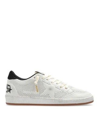 Golden Goose White Black Nylon Fersenhahn Nappa Ball Star 151056602