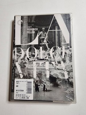 New La Dolce Vita DVD 2014 Criterion Collection Federico Fellini Drama