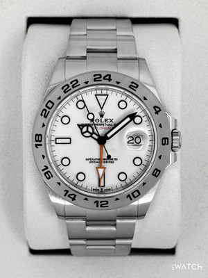 NEW 2026 Rolex Explorer II 42mm 226570 Stainless Steel White Dial