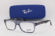 NEW RAY-BAN JUNIOR RB 1531 3924 CLEAR GRAY BLACK AUTHENTIC EYEGLASSES 48-16