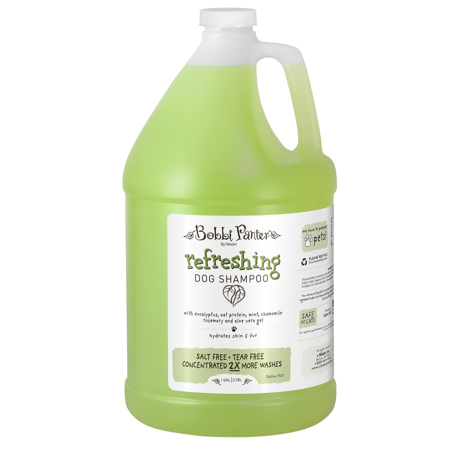 - Hydrates, Soothes Skin & Fur, Minimizes It