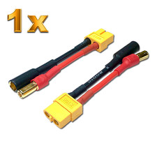 1 x adaptateur XT60 femelle femelle vers 5,5 5,5 mm mâle connecteur doré...