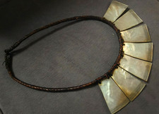 PANGALAPANG Traditional IFUGAO Antique Necklace ""  - Vintage mother of pearl