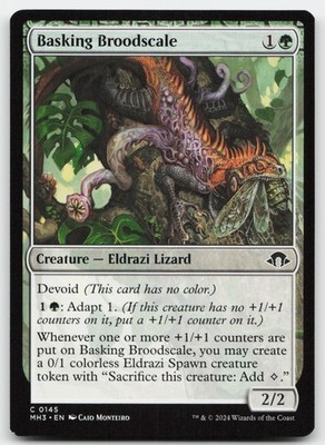 Basking Broodscale #145 (NM) Modern Horizons 3 MH3 Magic MTG