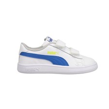 PUMA Smash V2 Slip On Toddler Boys Blue, White Sneakers Casual Shoes 365174-33