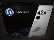 HP Q5942A Black Toner Cartridge Genuine 42A LaserJet 4240 4250 4350