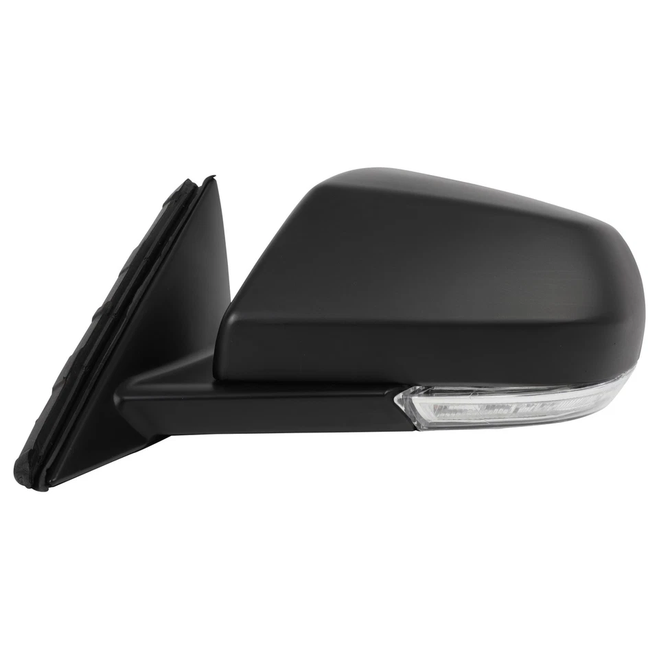 Espelho de visão lateral esquerdo para Cadillac ATS 2014-2018 com luz de sinalização aquecida 13 pinos - Imagem 2 de 4