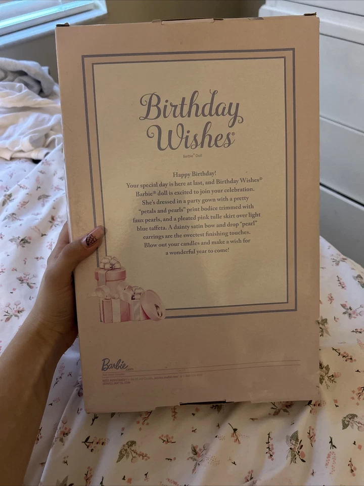 Princesa Barbie Moda Muñeca 2015 Cumpleaños Regalo Deseos Foto 3 de 3