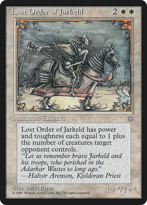 Lost Order of Jarkeld (MP) Ice Age ICE Magic MTG