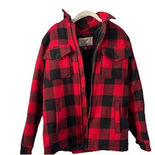Legendary White Tails Men’s Tough As A Buck Sz S  Sherpa lined Buffalo Plaid