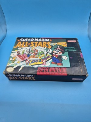 Super Mario All-Stars - SNES Spiel - NTSC - US Version  OVP, Anleitung & Inlay!