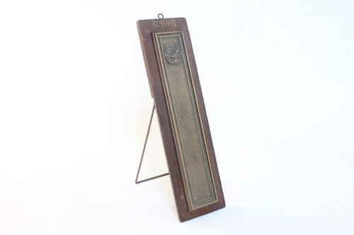 antique door push plate | bpoe elks club vtg deco victorian door hardware - Picture 14 of 24
