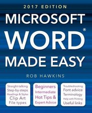 Microsoft Word Made Easy by Hawkins, Rob