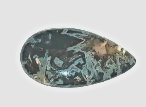 Türkischer Stab Achat PS Natur Cabochon, Birne Lose Schmuck Edelsteine 36,29 Kt - Bild 3 von 12