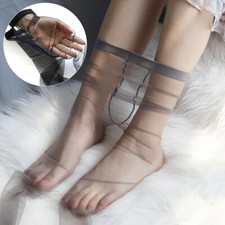 Women Ultra-thin Sheer Tights Stockings Transparent Seamless Womens Pantyhose
