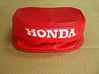 Fit HONDA XR250L XR650R XR650L REPLICA RED & WHITE LETTER TOOL BAG POUCH [mi]