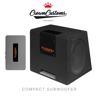 6x9 INCH COMPACT PORTEDACTIVEBASS ENCLOSURE MUSWAY MT169Q 400 WATTS ...