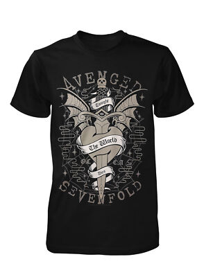 Avenged Sevenfold T-Shirt Cloak And Dagger Tonight The World Dies
