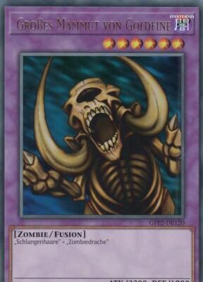 Großes Mammut von Goldfine GFP2-DE120 Yugioh