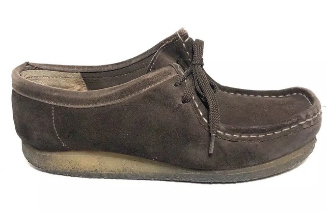 brown wallabee shoes