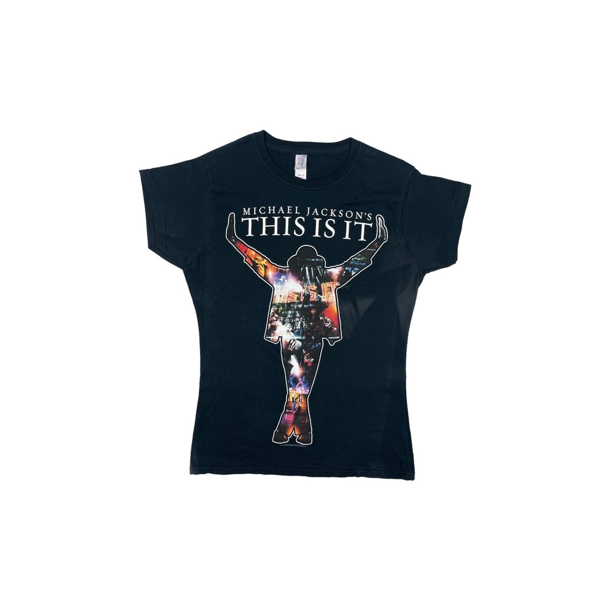 00's Michael Jackson T-Shirt Women's Medium Multicoloured Graphic