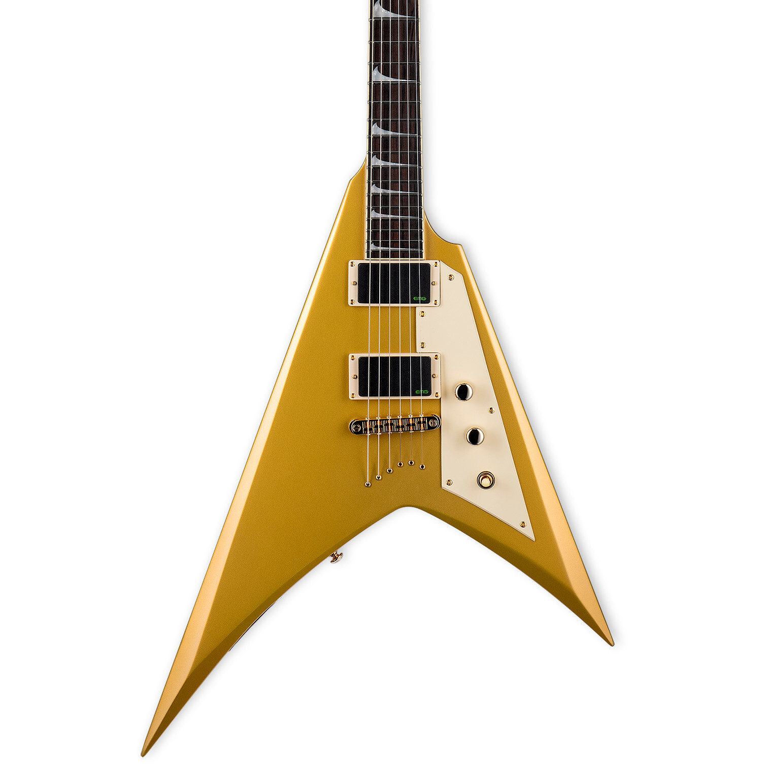 ESP LTD LKHVMGO Электрогитара Kirk Hammett KH-V Золотистый металлик 296190₽