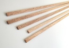 Mahogany Wood Strips x5 1/8" x 1/4 x 18" Long Crafts Models Miniatures