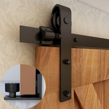 4FT 20FT Sliding Barn Door Hardware Kit for Single/Double/Bypass Basic Roller