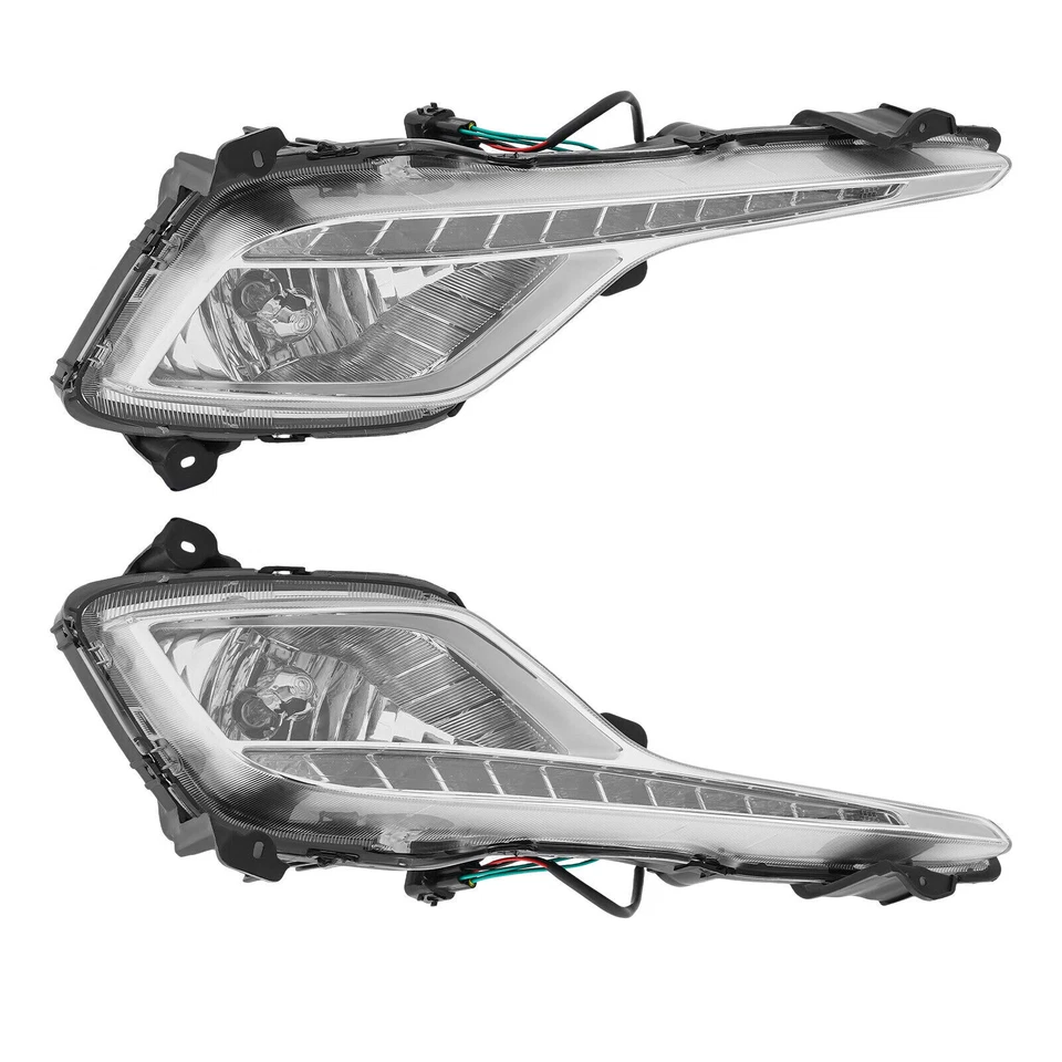 Fog Light Left + Right Fog Light Fog Light for 2013-2014 Hyundai Sonata - Image 2 of 4