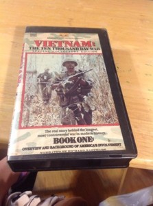 VIETNAM THE TEN THOUSAND DAY WAR VHS - Book One