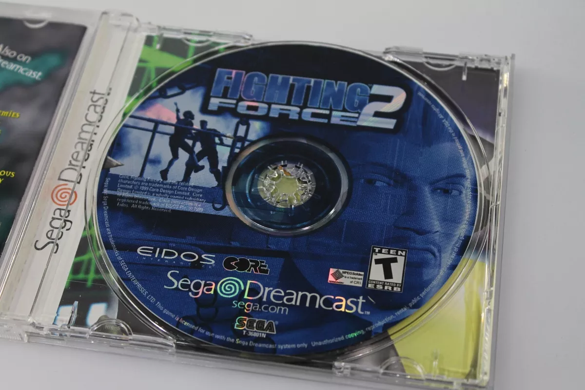 Fighting force 2 manual dreamcast ntsc