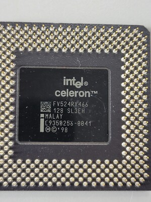Intel Celeron 466MHx Socket 370 SL3EH FV524RX466 CPU Processor