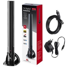 Antenne TV intérieure radio HDTV Amplificateur DAB FM 100dB Digital DVB-T2 HEVC