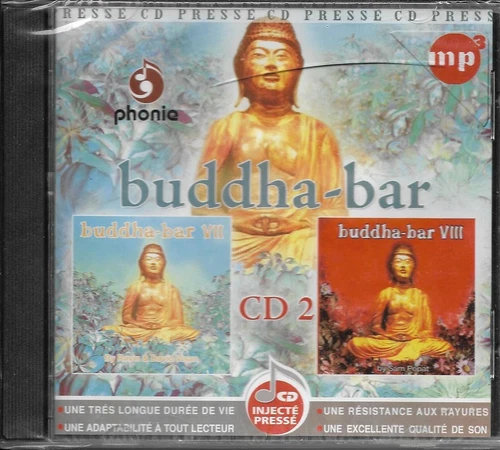 CD MP3 BUDDHA BAR VII 1 ET 2 + BUDDHA BAR VIII 1 ET 2 + BUDDHA BAR IX TUNISIE  