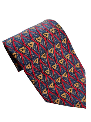 BRIXTON, LTD. Men's Silk Tie Made by Hand in America 57''